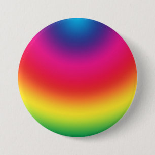 Chapa Redonda De 7 Cm Pendiente del arco iris - plantilla modificada