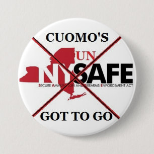 Chapa Redonda De 7 Cm Perno SEGURO del cuomo del ACTO de la derogación