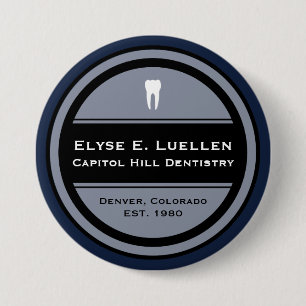 Chapa Redonda De 7 Cm Personalizable Dentistry Circle