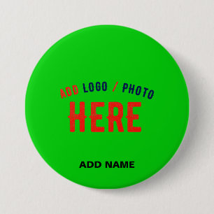 CHAPA REDONDA DE 7 CM PERSONALIZADO ESTILO MODERNO LIME VERIFICADO VERIF