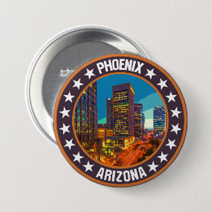 Chapa Redonda De 7 Cm Phoenix