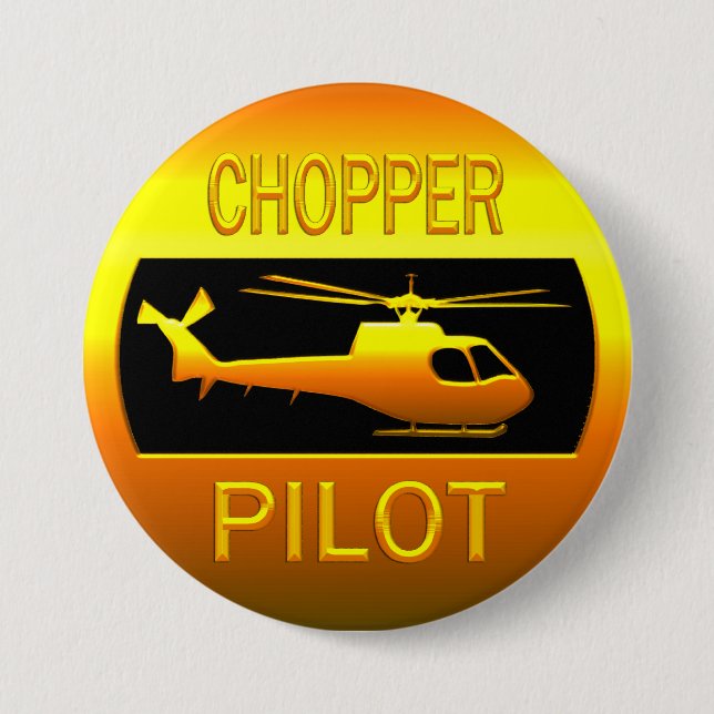 Chapa Redonda De 7 Cm Piloto del interruptor (Anverso)