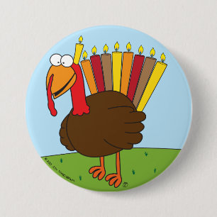 Chapa Redonda De 7 Cm Pin de Menurkey (grande)