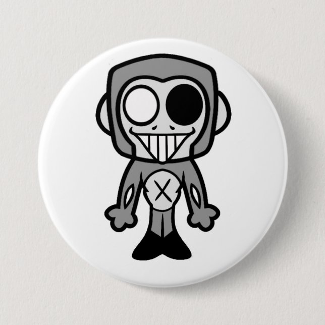 Chapa Redonda De 7 Cm Pin Jernk (OG de Darcywu) (Anverso)