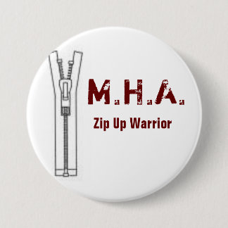 Chapa Redonda De 7 Cm Pin redondo del ejército marrón de la sudadera con