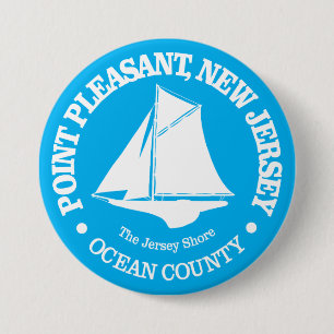 Chapa Redonda De 7 Cm Point Pleasant NJ (sloop)