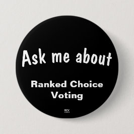 Chapa Redonda De 7 Cm Pregúntame sobre RCV