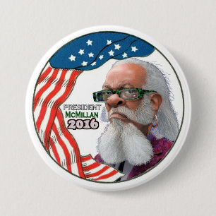 Chapa Redonda De 7 Cm President McMillan 2016