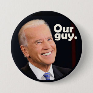 Chapa Redonda De 7 Cm Presidente 2016 de Joe Biden