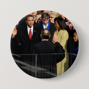 Chapa Redonda De 7 Cm Presidente Barack Obama