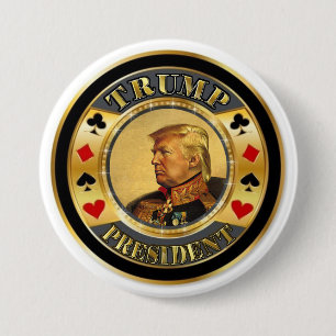 Chapa Redonda De 7 Cm Presidente Casino Chip del triunfo
