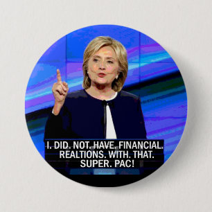 Chapa Redonda De 7 Cm Presidente Estupendo-Pac