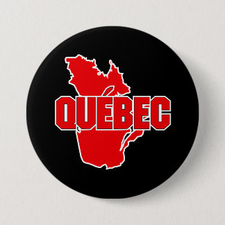 Chapa Redonda De 7 Cm Provincia de Quebec