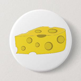 Chapa Redonda De 7 Cm Queso