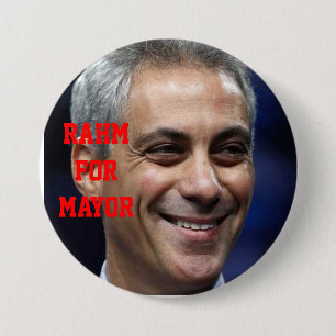 CHAPA REDONDA DE 7 CM RAHM PARA EL ALCALDE