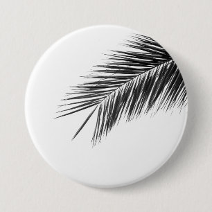 Chapa Redonda De 7 Cm rama de palmera