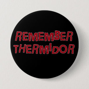 Chapa Redonda De 7 Cm Recordar Thermidor