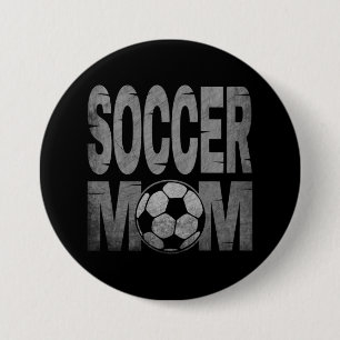 CHAPA REDONDA DE 7 CM REGALO DE MAMÁ DE FÚTBOL