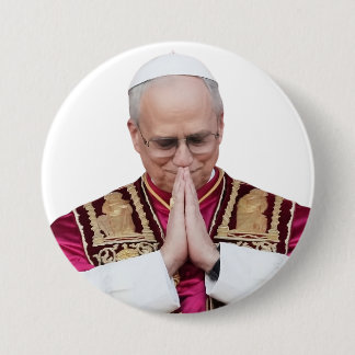 Chapa Redonda De 7 Cm Regalo religioso católico del Papa León XIV