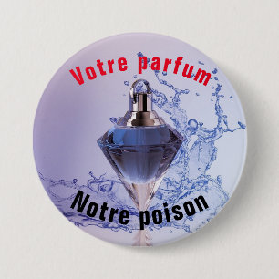 Chapa Redonda De 7 Cm Rond Votre parfum Notre veneno