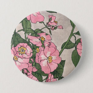 Chapa Redonda De 7 Cm Rosas de Prairie