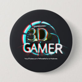 Chapa Redonda De 7 Cm S3D Gamer
