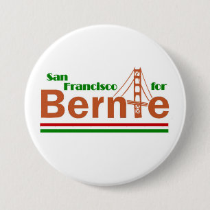 Chapa Redonda De 7 Cm San Francisco para Bernie
