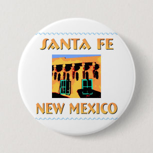 Chapa Redonda De 7 Cm Santa Fe New México