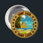 Chapa Redonda De 7 Cm Santa Lucía<br><div class="desc">Santa Lucía</div>