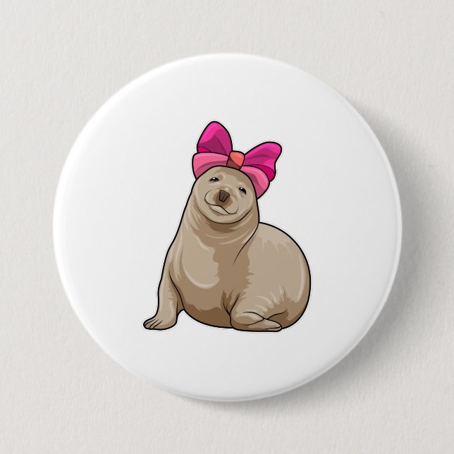 Chapa Redonda De 7 Cm Sello con cinta de opciones (Anverso)