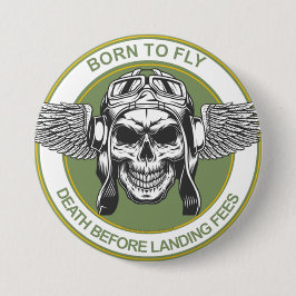 Chapa Redonda De 7 Cm Sin cargos por aterrizaje