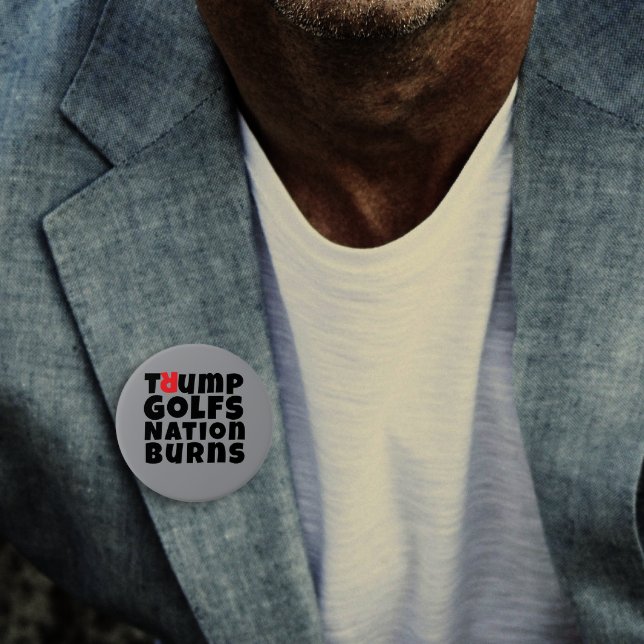 Chapa Redonda De 7 Cm Slogan de protesta anti trump (Subido por el creador)