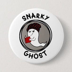 Chapa Redonda De 7 Cm Snarky Pin