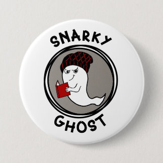 Chapa Redonda De 7 Cm Snarky Pin