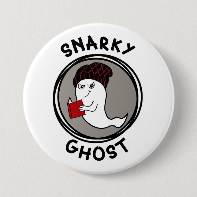 Chapa Redonda De 7 Cm Snarky Pin (Anverso)