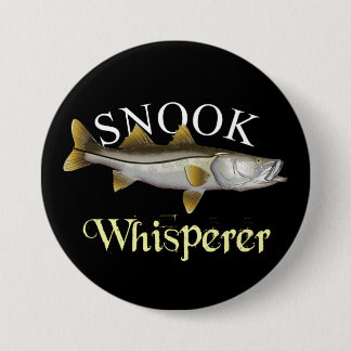 Chapa Redonda De 7 Cm Snook Whisperer Dark