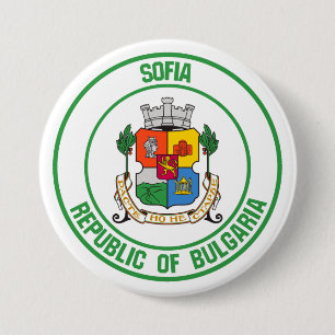 Chapa Redonda De 7 Cm Sofia Round Emblem