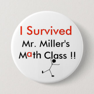 Chapa Redonda De 7 Cm Sr. Millers Math Class