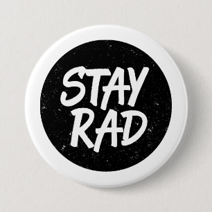 Chapa Redonda De 7 Cm Stay Rad