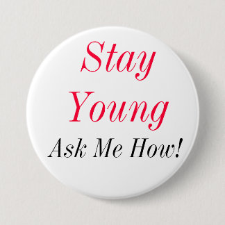 Chapa Redonda De 7 Cm StayYoung