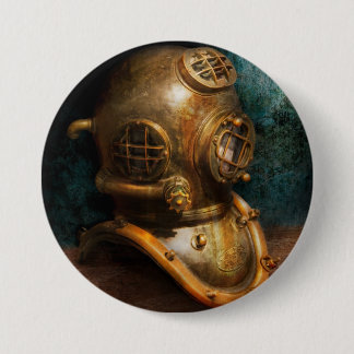 Chapa Redonda De 7 Cm Steampunk - salto - el casco del salto
