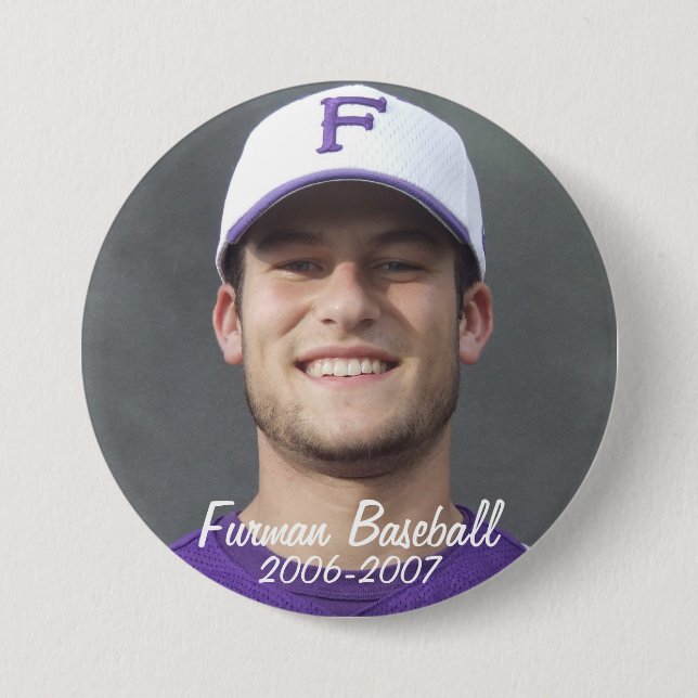 Chapa Redonda De 7 Cm StembridgeW2007Mug, Furman Baseball, 2006-2007 (Anverso)