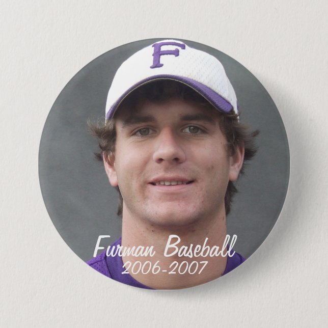 Chapa Redonda De 7 Cm StembridgeW2007Mug, Furman Baseball, 2006-2007 (Anverso)