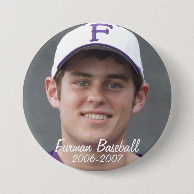 Chapa Redonda De 7 Cm StembridgeW2007Mug, Furman Baseball, 2006-2007 (Anverso)