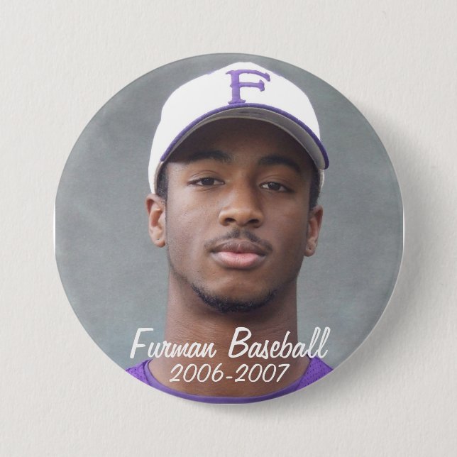 Chapa Redonda De 7 Cm StembridgeW2007Mug, Furman Baseball, 2006-2007 (Anverso)