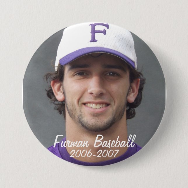 Chapa Redonda De 7 Cm StembridgeW2007Mug, Furman Baseball, 2006-2007 (Anverso)