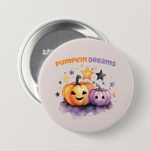 Chapa Redonda De 7 Cm Sueños de calabaza