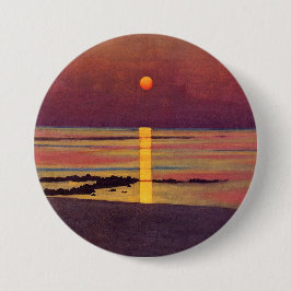 Chapa Redonda De 7 Cm Sunset (por Félix Vallotton)