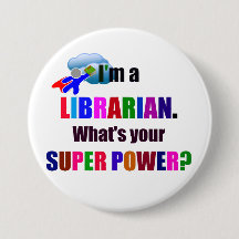 Superhéroe bibliotecario - Diseño de texto en negr