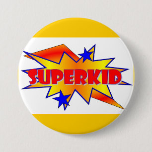 Chapa Redonda De 7 Cm Superkid